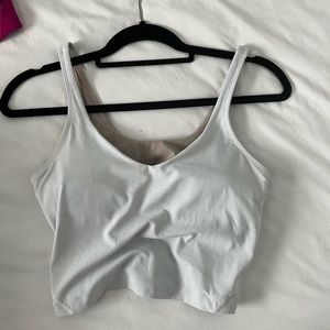 White lululemon align tank